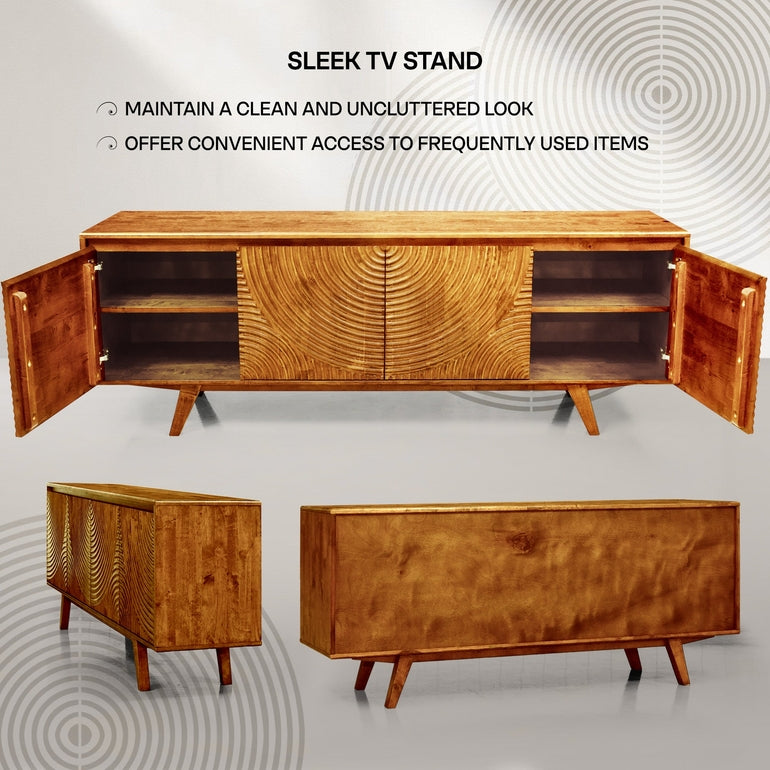 Harmony Wood TV Stand