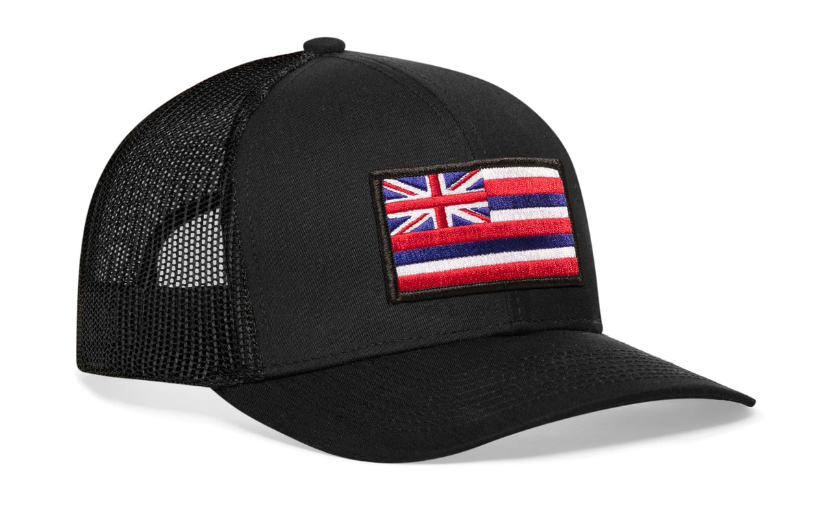 Hawaii Flag Trucker Hat  |  HI Snapback