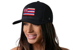 Hawaii Flag Trucker Hat  |  HI Snapback