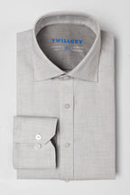 Leader Non-Iron Solid | Heather Light Grey