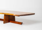 Nakashima Studio Craft  Minguren I Coffee Table in English Walnut & Black Walnut