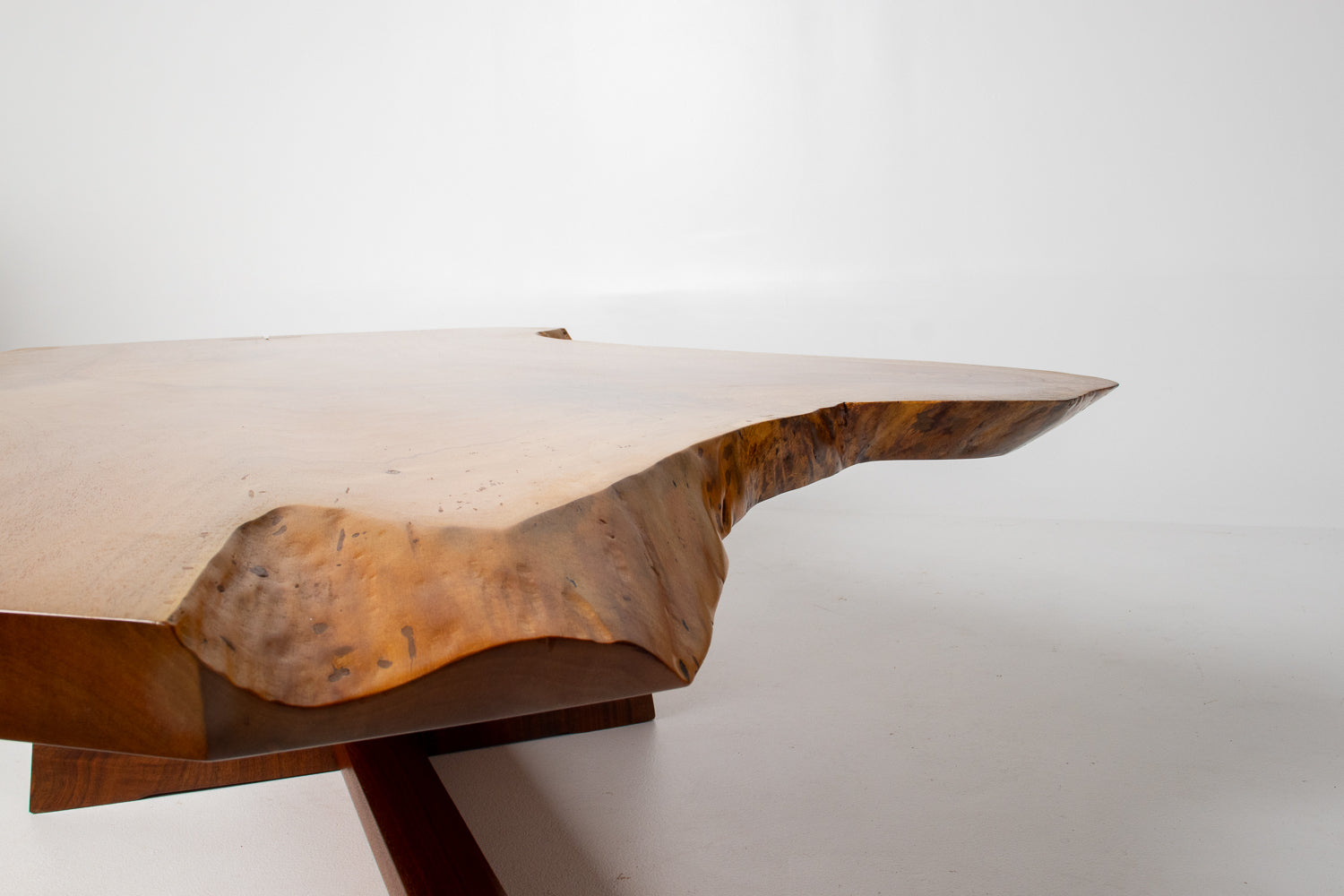 Nakashima Studio Craft  Minguren I Coffee Table in English Walnut & Black Walnut