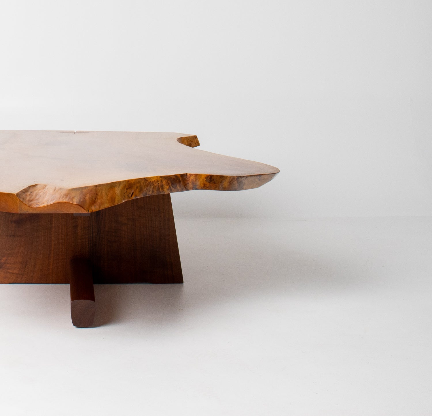 Nakashima Studio Craft  Minguren I Coffee Table in English Walnut & Black Walnut
