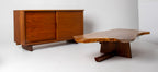 Nakashima Studio Craft  Minguren I Coffee Table in English Walnut & Black Walnut