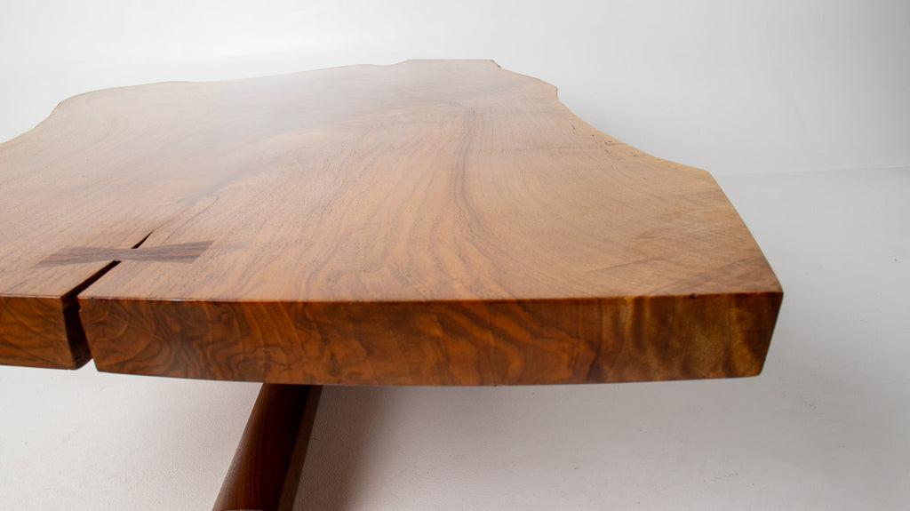 Nakashima Studio Craft  Minguren I Coffee Table in English Walnut & Black Walnut