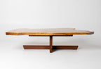 Nakashima Studio Craft  Minguren I Coffee Table in English Walnut & Black Walnut