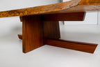 Nakashima Studio Craft  Minguren I Coffee Table in English Walnut & Black Walnut