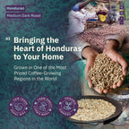 Kochere Coffee Honduran Marcala Organic Medium-Dark Roast - Caramel, Spice, Brown Sugar Notes