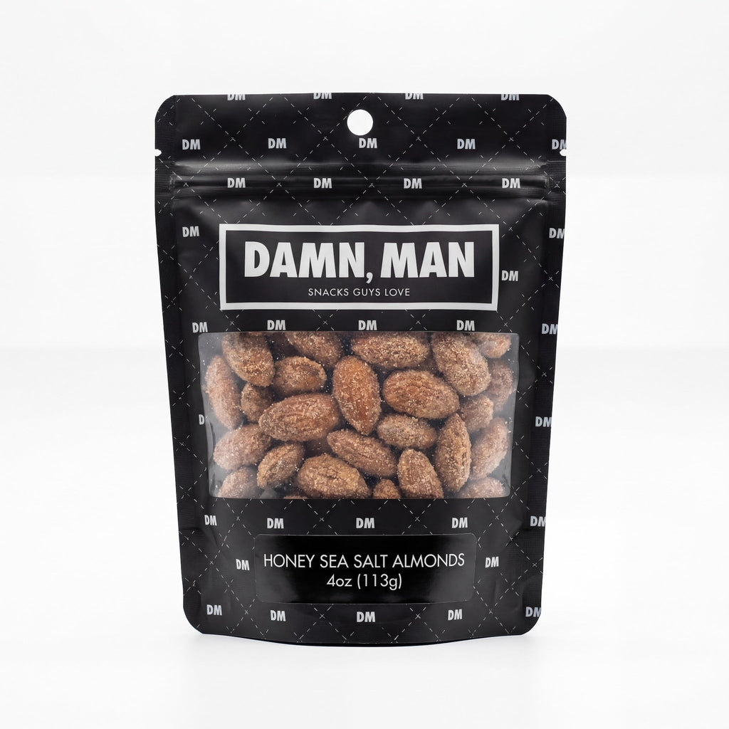 Gourmet Manly Nut Box Gift for Men - 6 Snacks