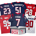 Autographed/Signed Houston Football Jersey Mystery Box with PSA JSA or Beckett COA