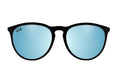 Hurricane - Matte Black - Sky Blue Polarized