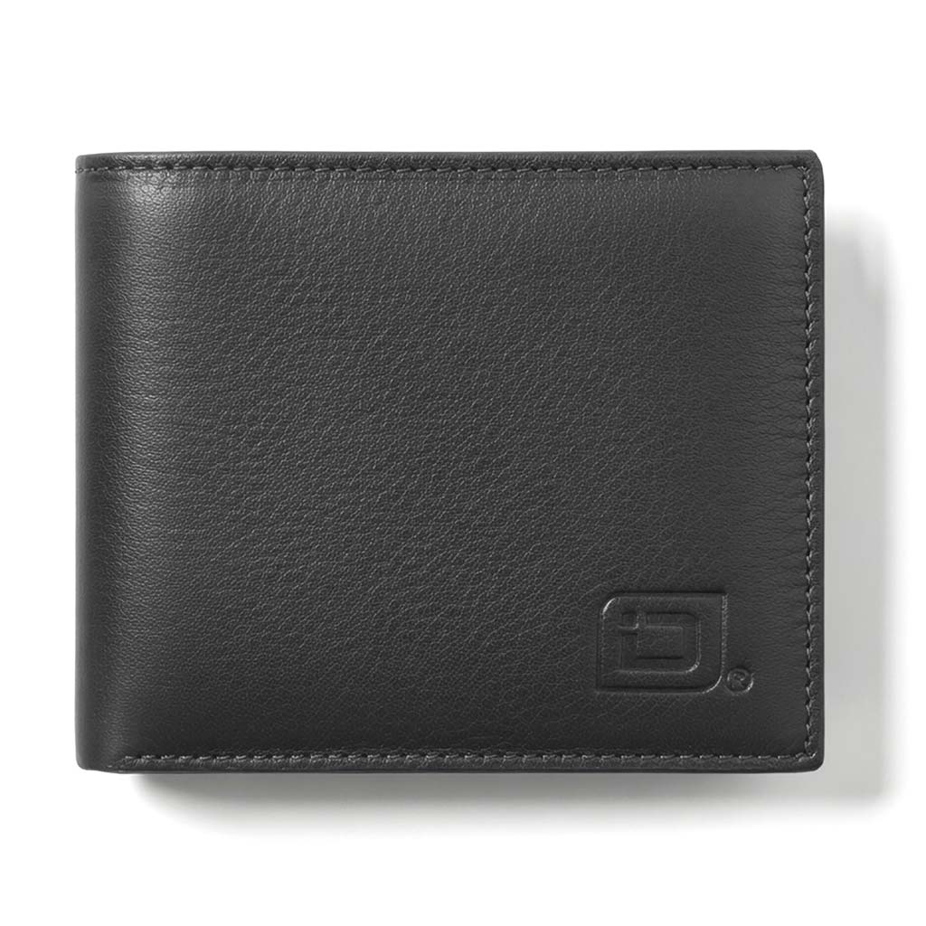 Mens RFID 10 Slot Bifold Wallet with ID Window