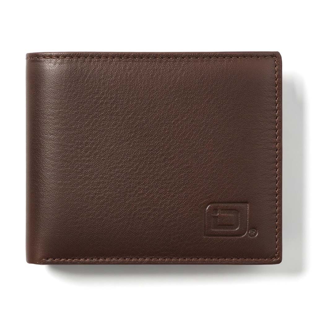 Mens RFID 10 Slot Bifold Wallet with ID Window