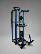 Selectorized Assisted Chin Up/Dip Machine w/ 250lb weight stack (New)