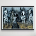King in the North - Game of Thrones - Jon Snow Art Print