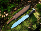 Highlander Stag Handle Knife– 18" Custom Handmade D2 Steel Blade