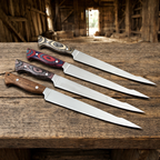 4 pieces Best Deal Handmade Flexible Fishing Fillet knife
