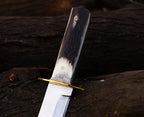 Antler Hunting Knife Handmade Stainless Steel Best Hunting Companion Knife