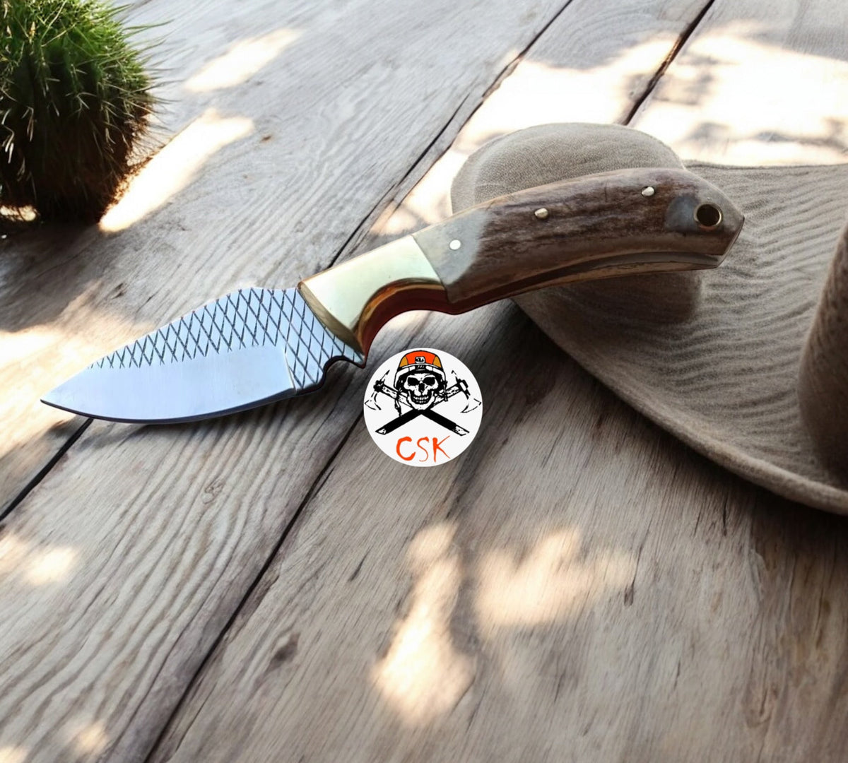 Ranger's Legacy Handmade Cowboy Knife With Rustic Elegance
