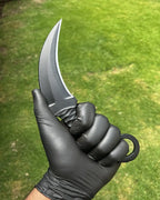 Karambit knife – Black EDC / Powder Coated
