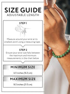 Jade Beaded Bracelet - Chain Fit
