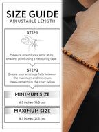 Tigers Eye Beaded Bracelet - Chain Fit