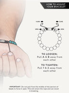 Turquoise Beaded Bracelet - Bali