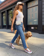 The Valencia White Leather Women Sneaker