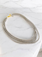 Aliza trio chain necklace