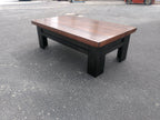 Modern Wooden Sliding Top Coffee Table