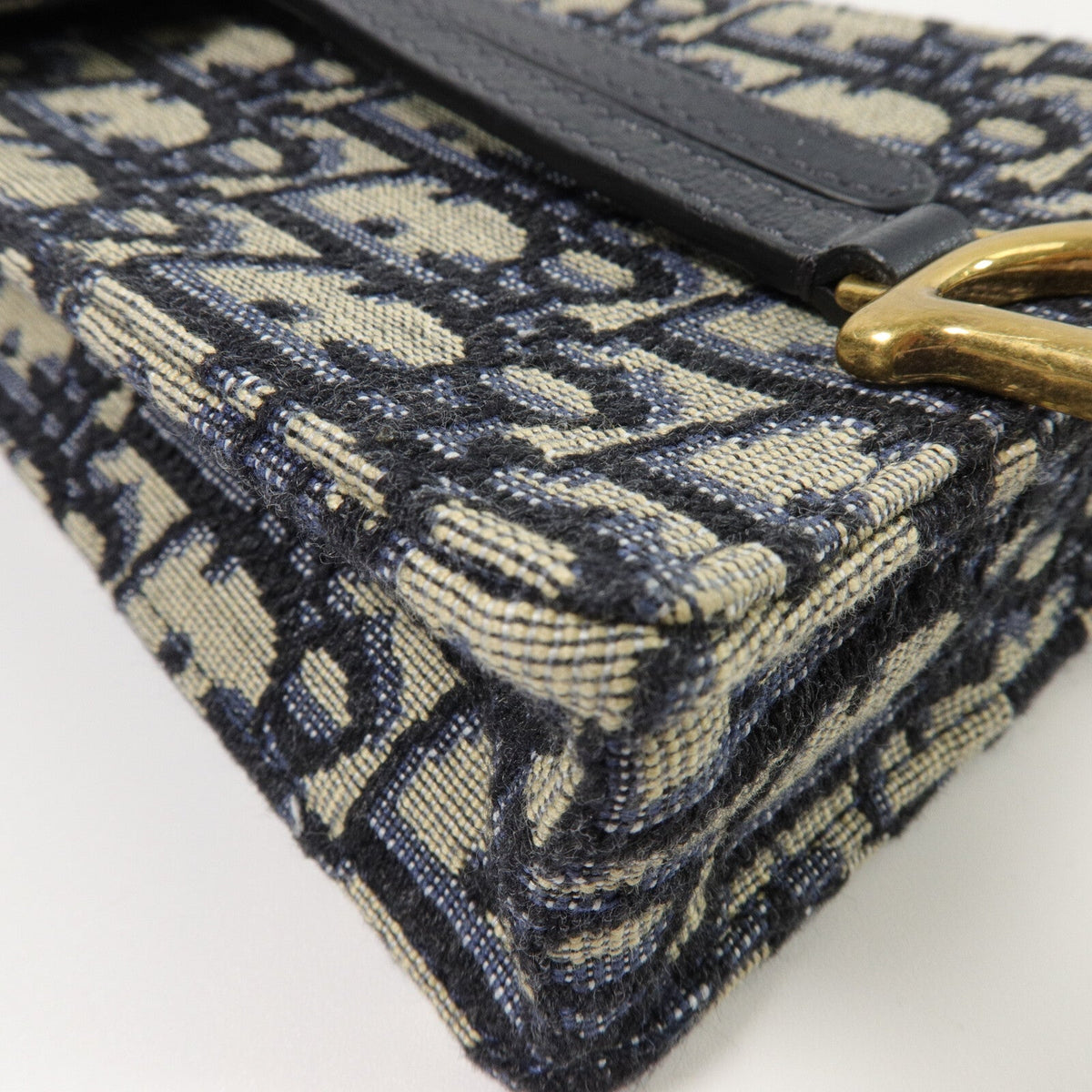 Dior Saddle · Chain Crossbody · Canvas