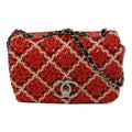 Chanel Woven Stitch Mini Flap · Patent