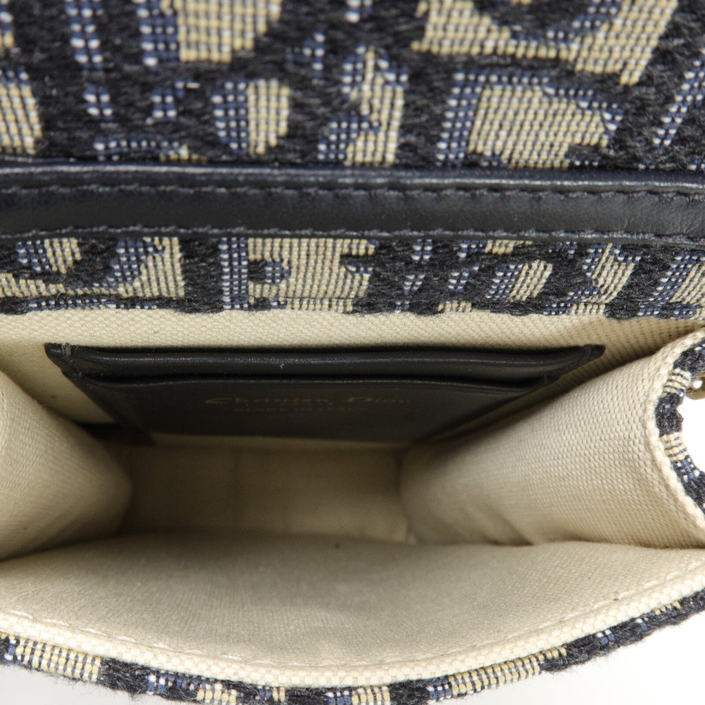 Dior Saddle · Chain Crossbody · Canvas
