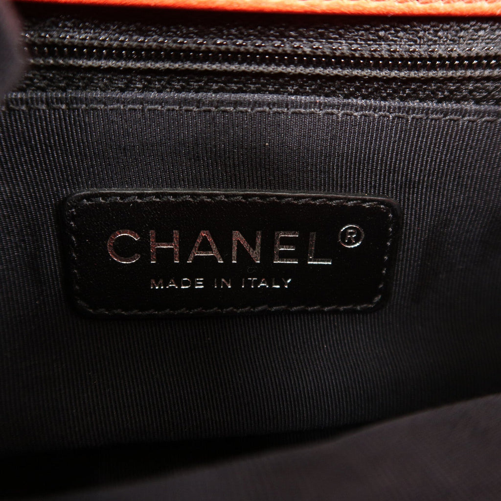 Chanel Woven Stitch Mini Flap · Patent