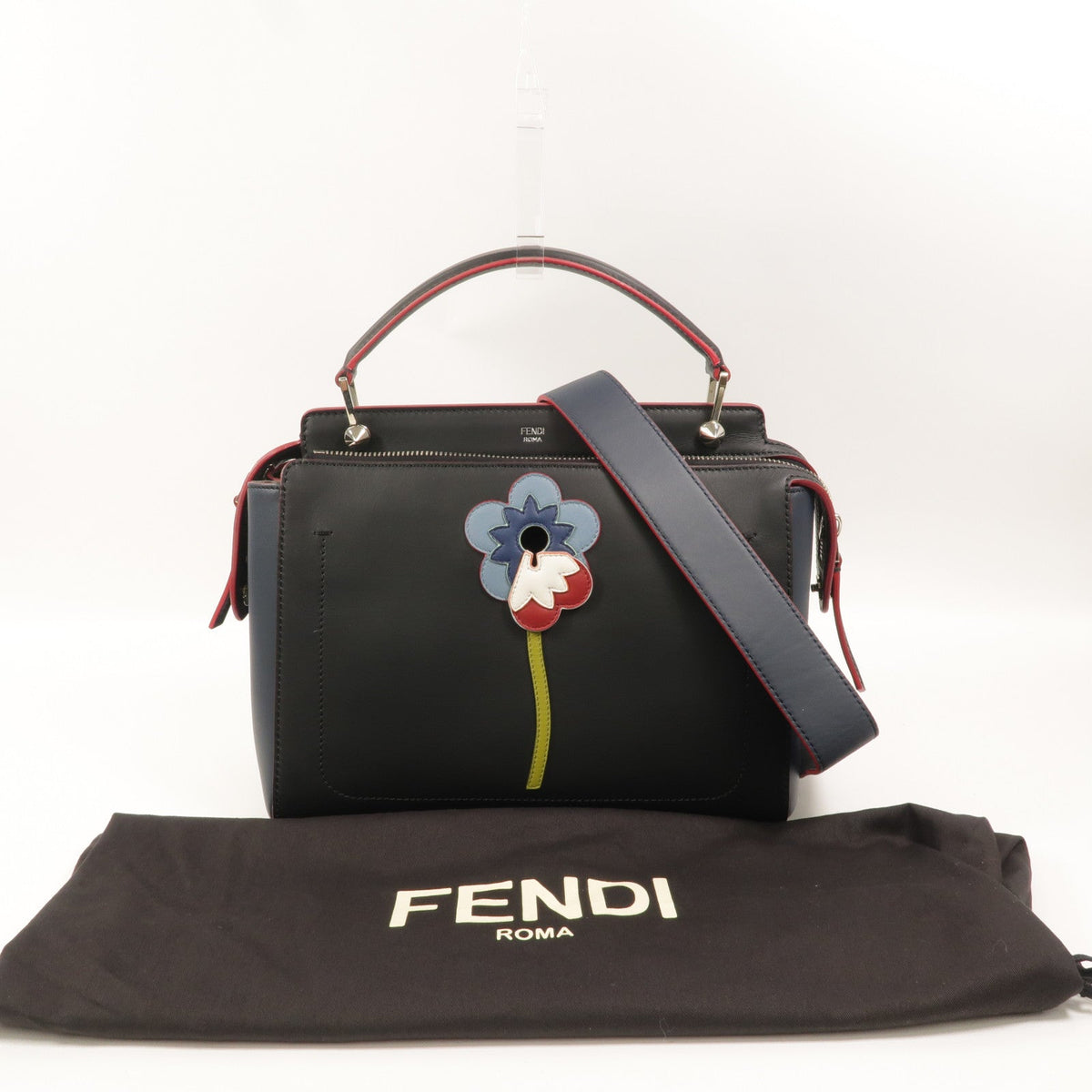 Fendi Dotcom · Calfskin · Two-Way Bag