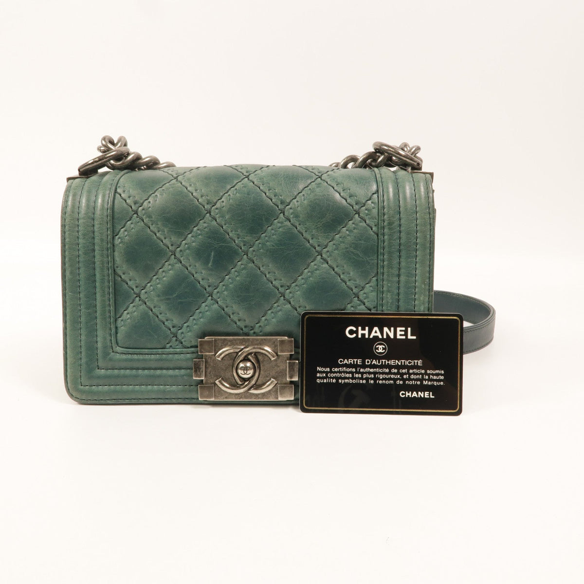 Chanel Boy 20 · Calfskin