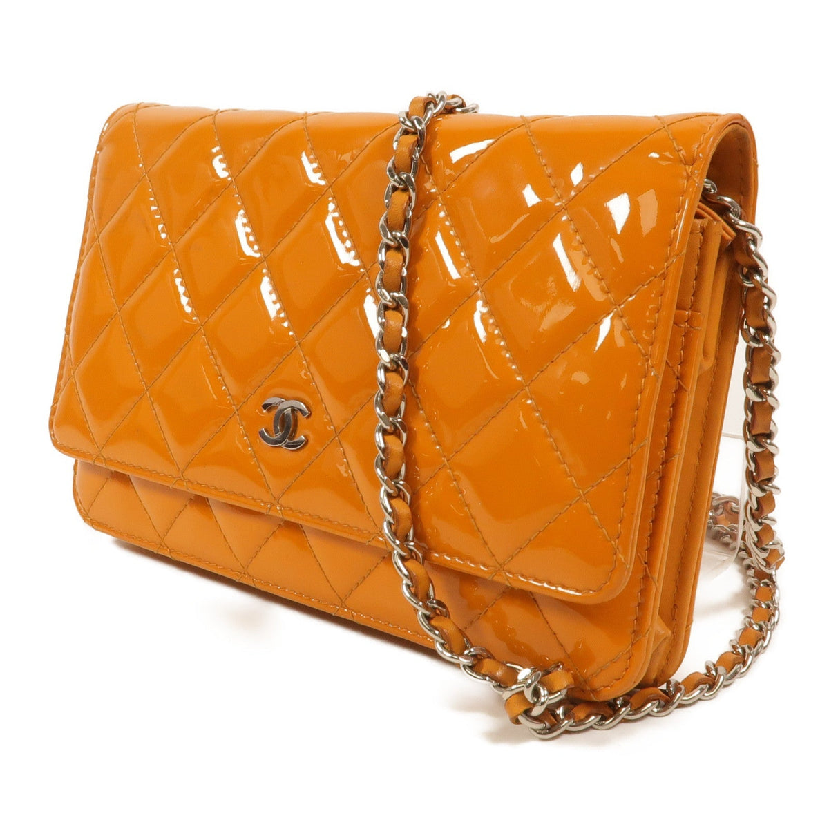 Chanel WOC · Patent Leather