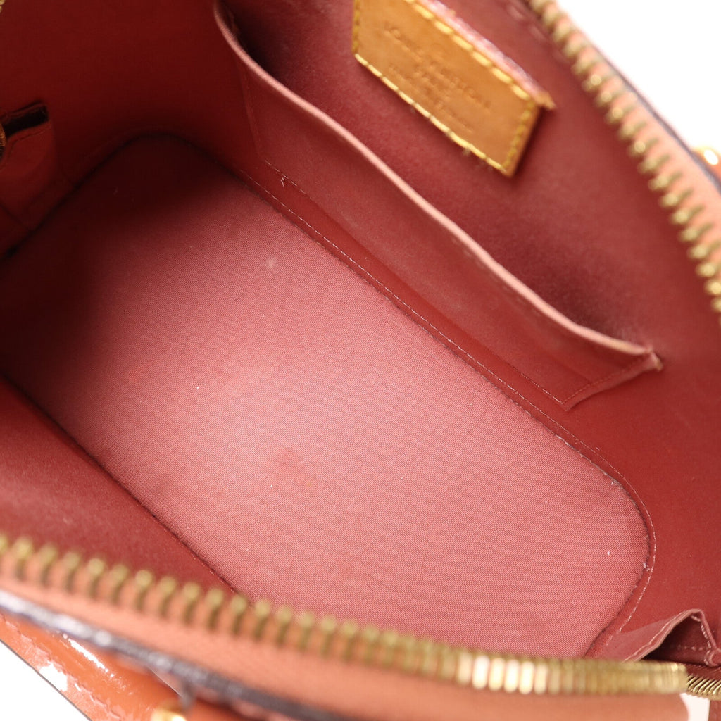 Louis Vuitton Alma BB · Monogram Vernis
