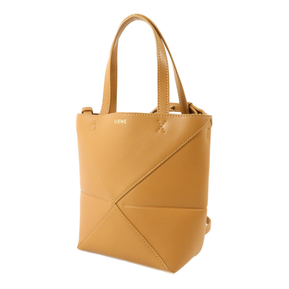 Loewe Mini Puzzle Fold Tote · Calfskin
