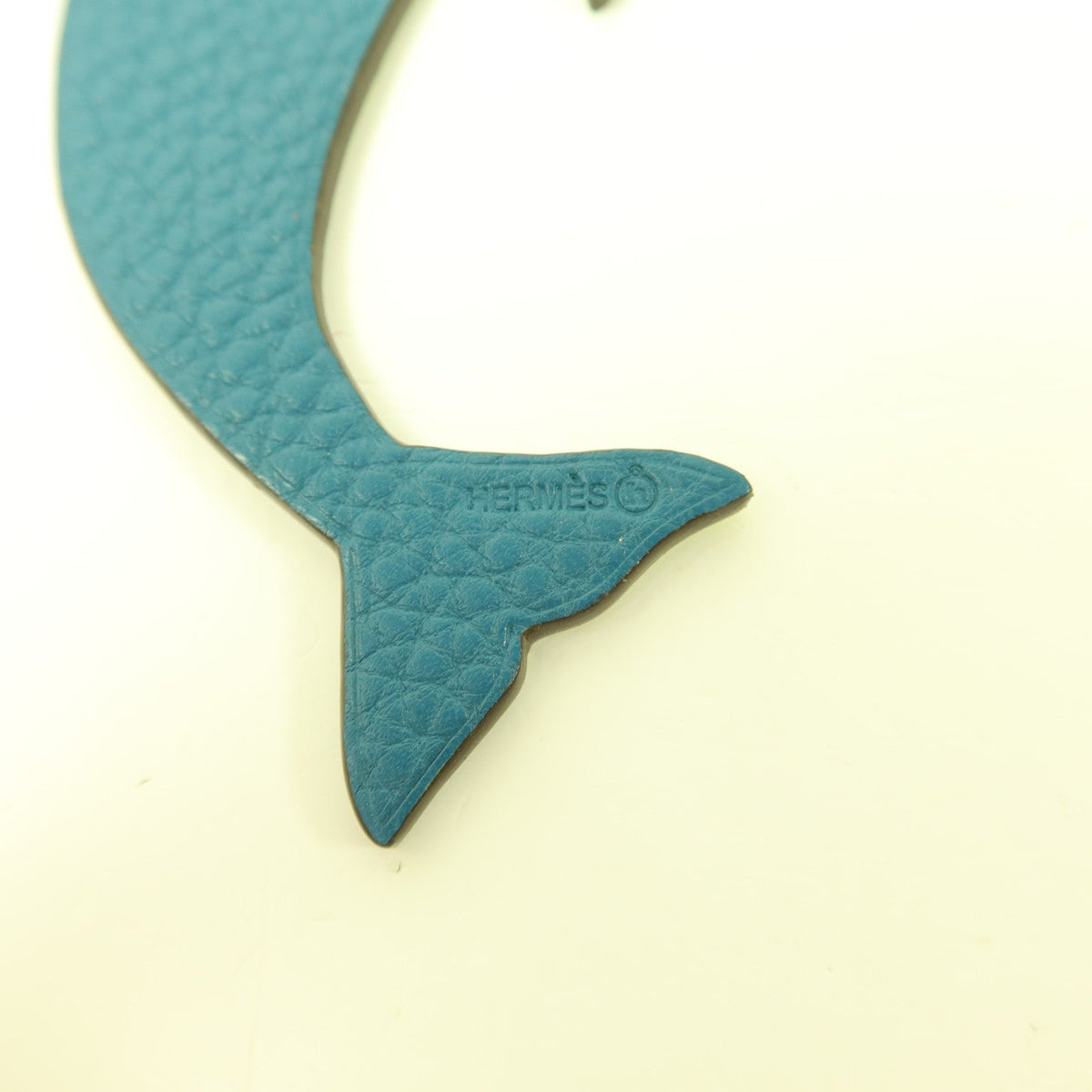 Hermès Petit H Dolphin Charm · Epsom Calfskin