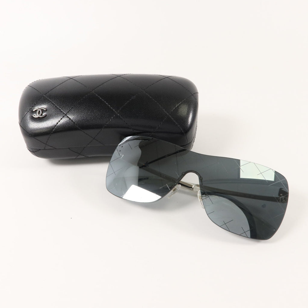 Chanel CC Runway Shield Sunglasses · Metal