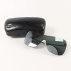 Chanel CC Runway Shield Sunglasses · Metal
