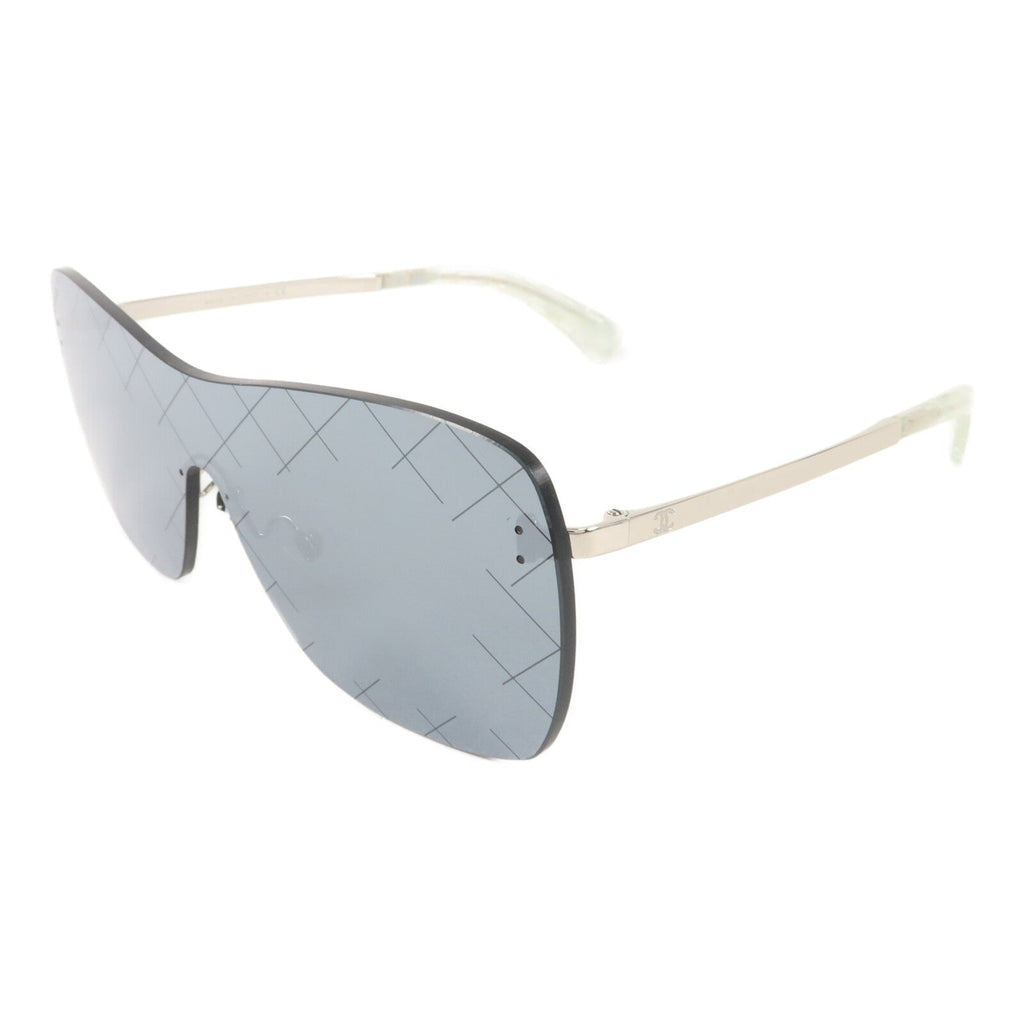 Chanel CC Runway Shield Sunglasses · Metal