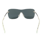 Chanel CC Runway Shield Sunglasses · Metal