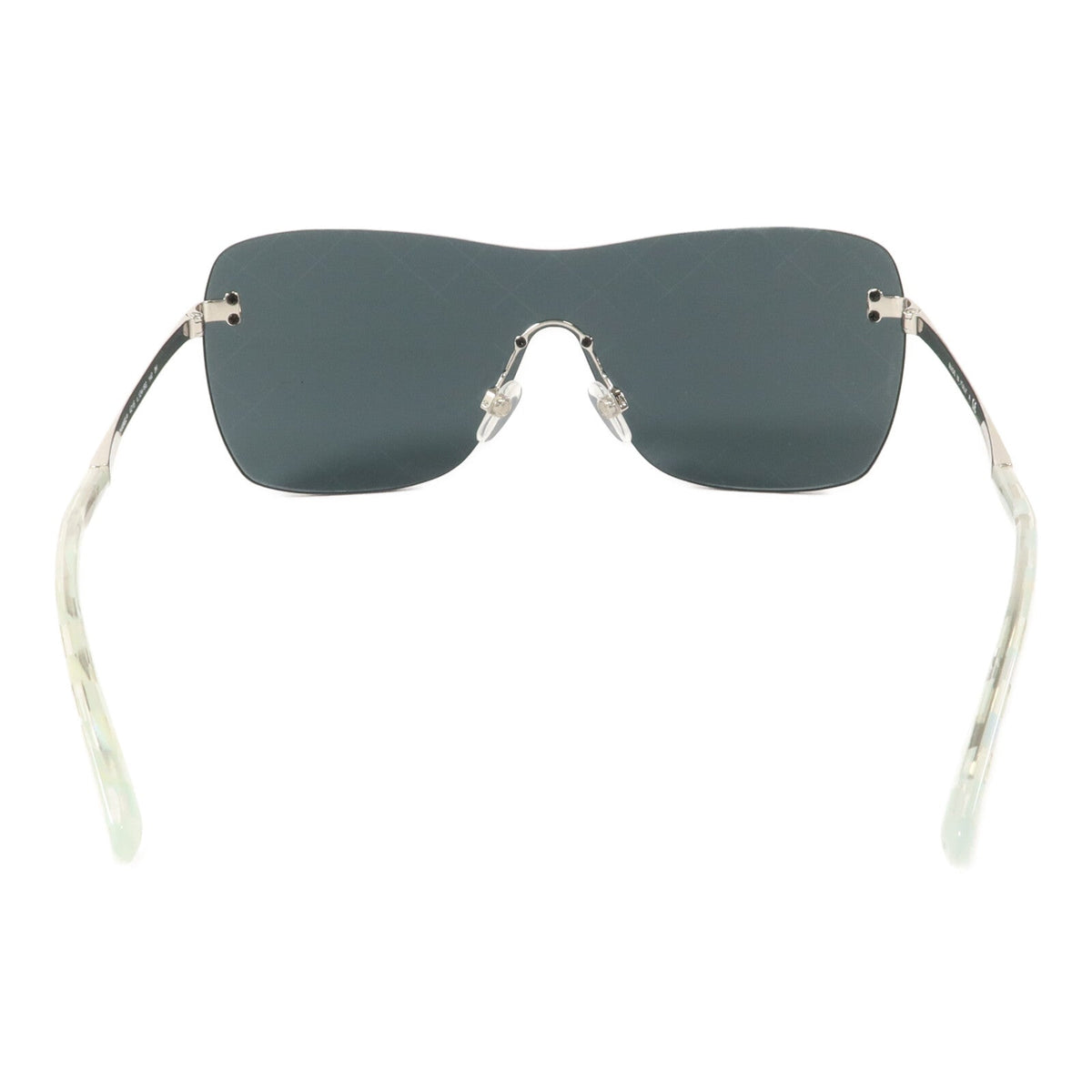 Chanel CC Runway Shield Sunglasses · Metal