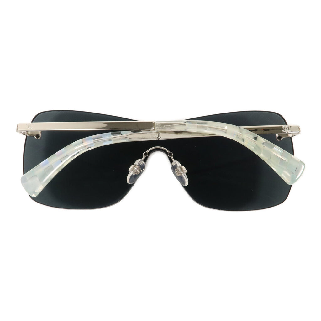 Chanel CC Runway Shield Sunglasses · Metal
