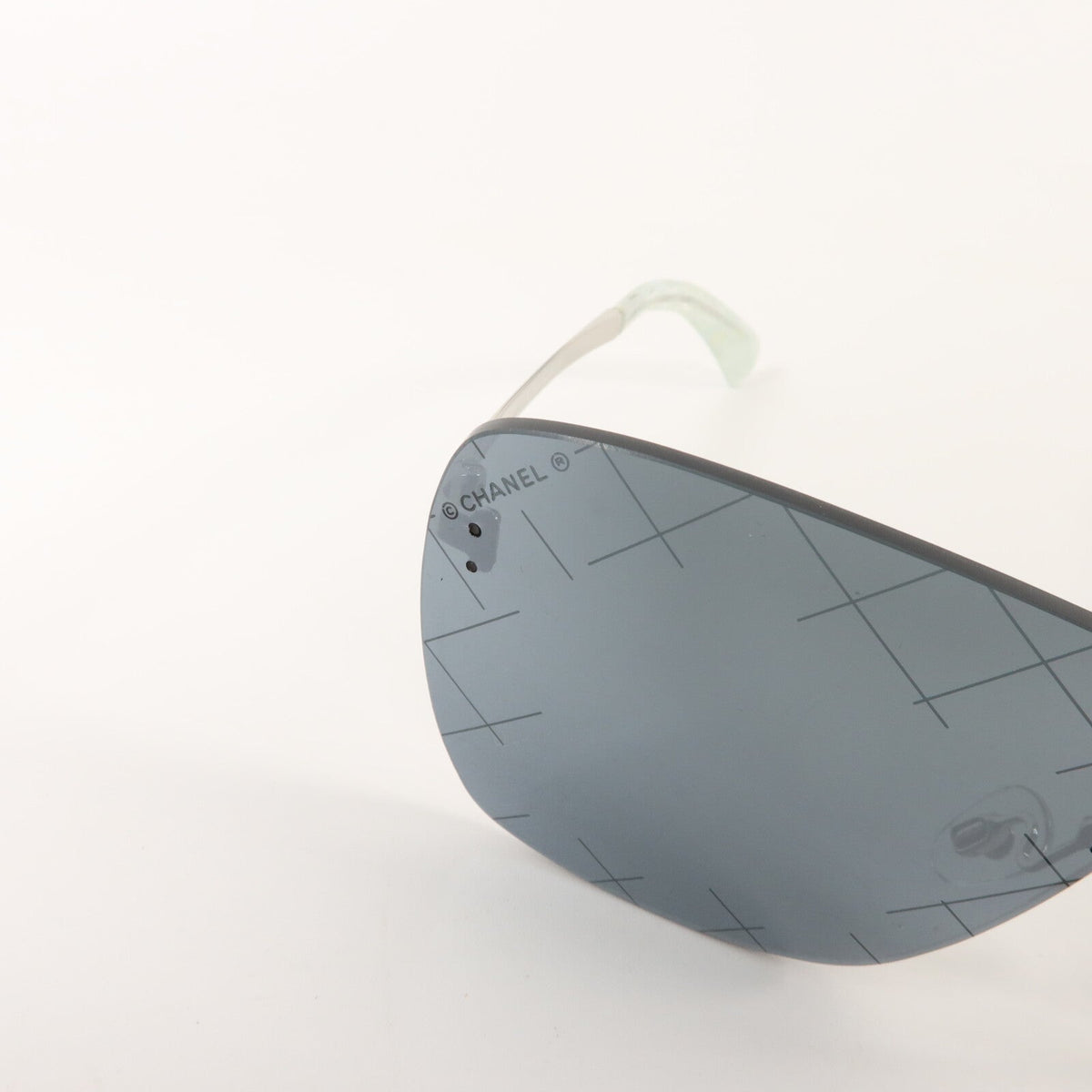 Chanel CC Runway Shield Sunglasses · Metal