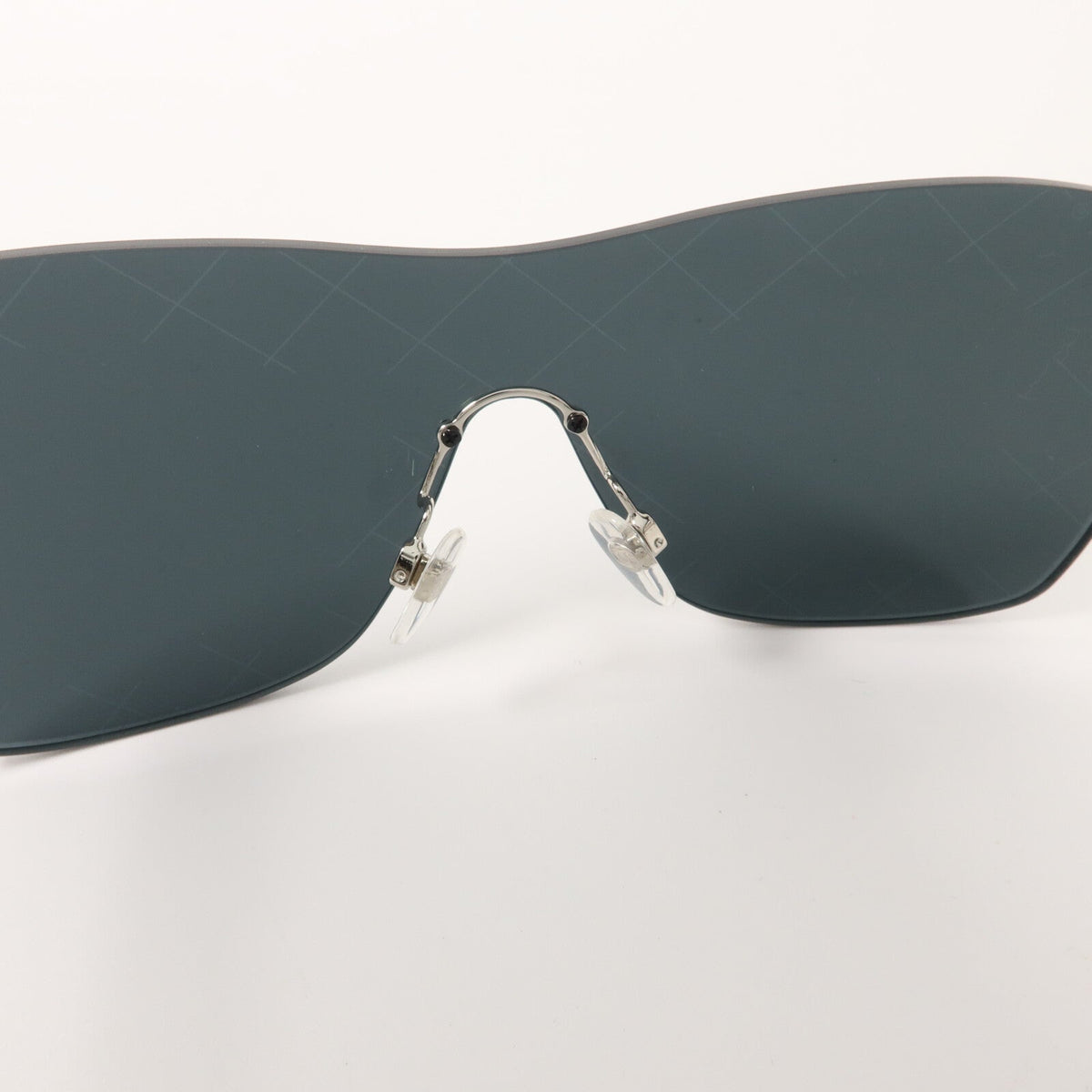 Chanel CC Runway Shield Sunglasses · Metal