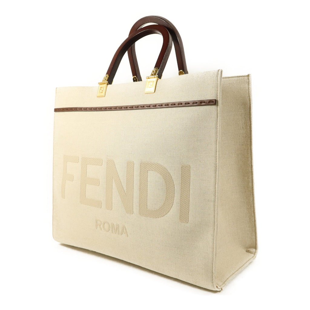 Fendi Sunshine Medium · Canvas Tote