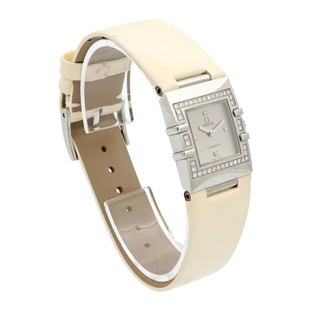 OMEGA Constellation Quadra · Steel · Quartz